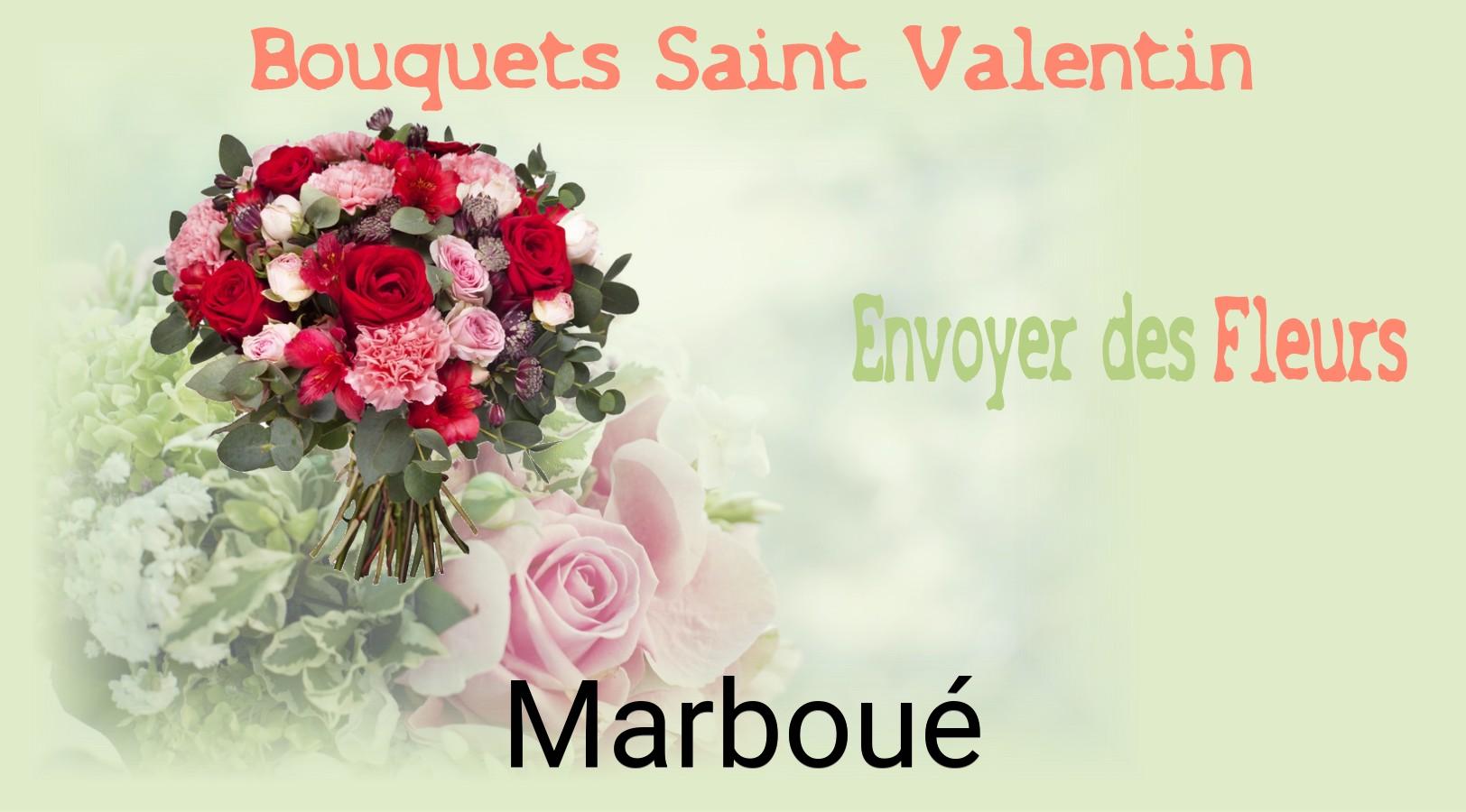 Roses de Saint-Valentin livrées à Marboué